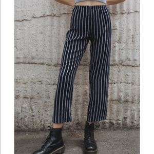 Brandy Melville Striped Frankie Pants NWT